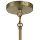 Chelsea 5 Light 30 inch Soft Brass Chandelier Ceiling Light